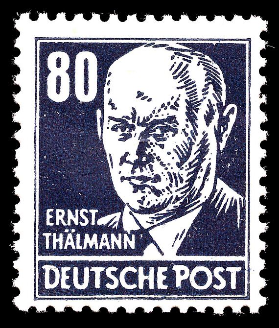 Ernst Thälmann (1886-1944) Politician