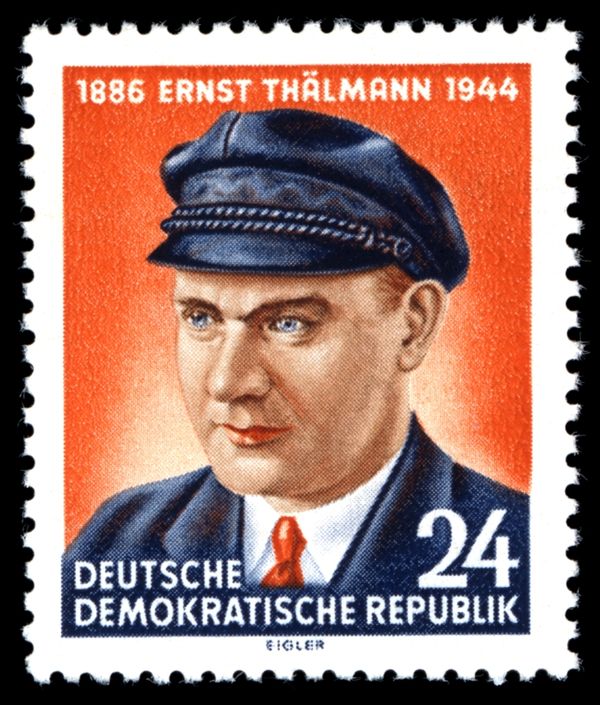 Ernst Thälmann (1886-1944) Politician
