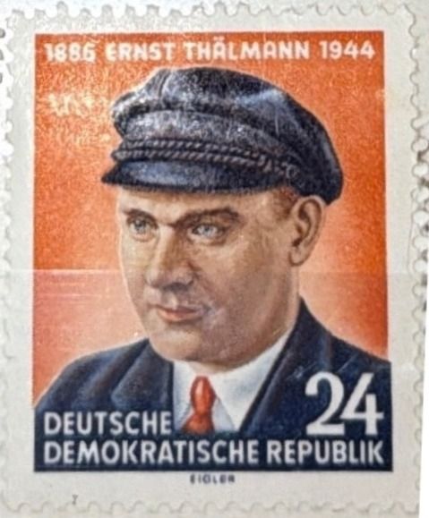 Ernst Thälmann (1886-1944) Politician