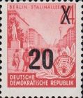 Stalin Avenue, Berlin - Surcharged