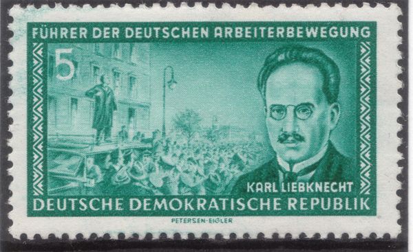 Karl Liebknecht (1871-1919) Politician