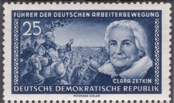 Clara Zetkin 1857-1933) Politician