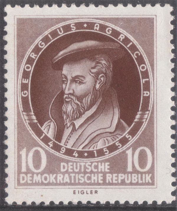 Georgius Agricola (1494-1555) Humanist, Doctor, Mineralogist