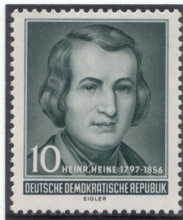 Heinrich Heine (1797-1856), poet and satirist
