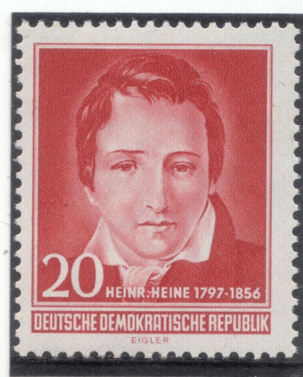 Heinrich Heine (1797-1856), poet and satirist