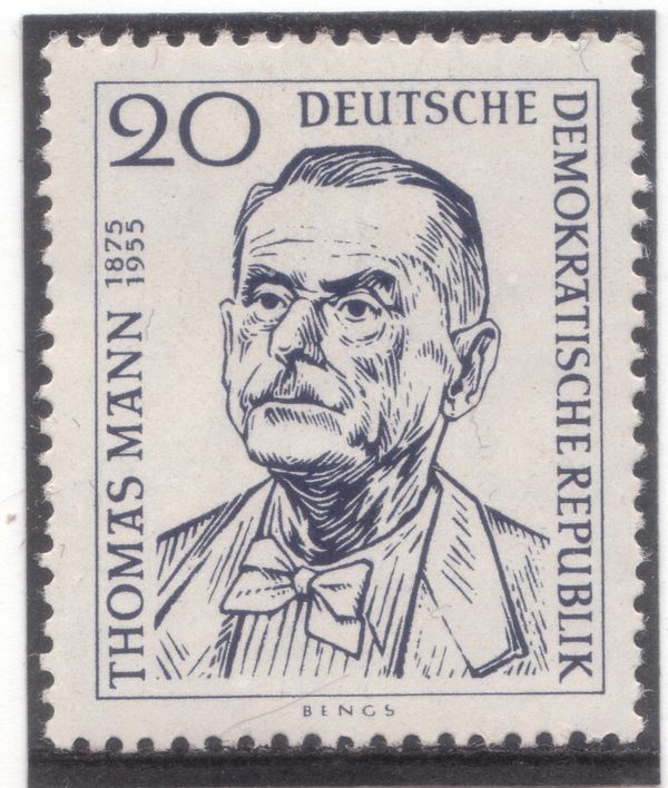 1st Anniversary of the Death of Tomas Mann (1875-1955)