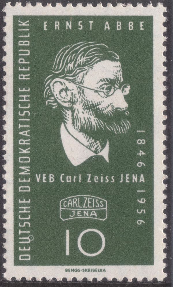 Ernst Abbe (1840-1905) Owner of the Zeiss Factory