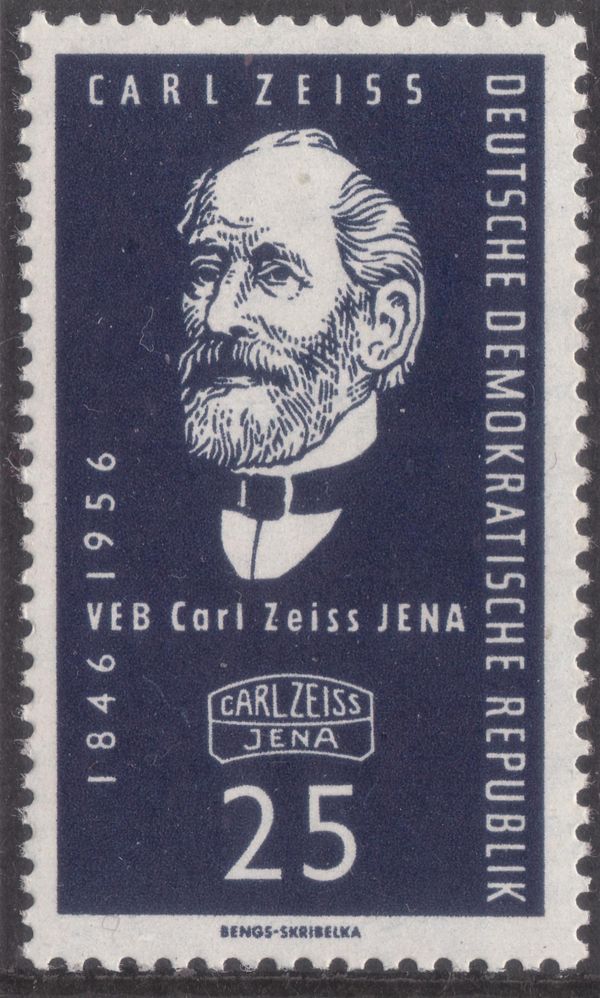 Carl Zeiss (1816-1888) Founder of the Factories