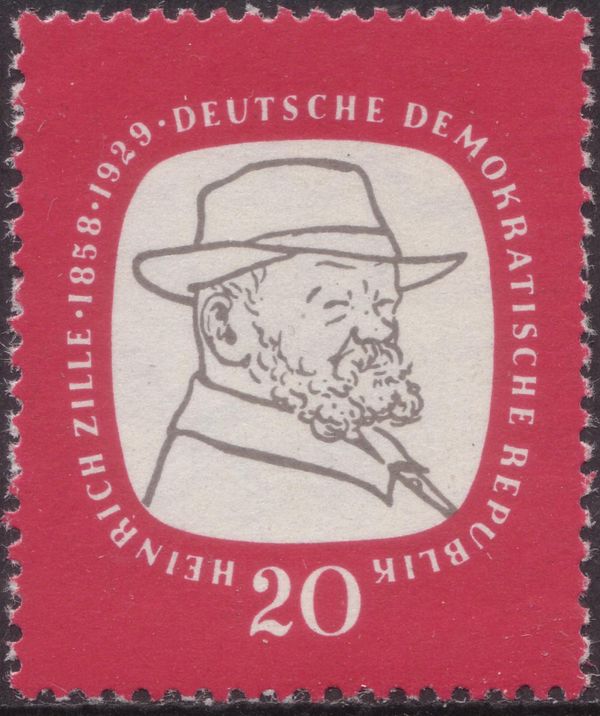 Heinrich Zille (1858-1929) Satirical Cartoonist