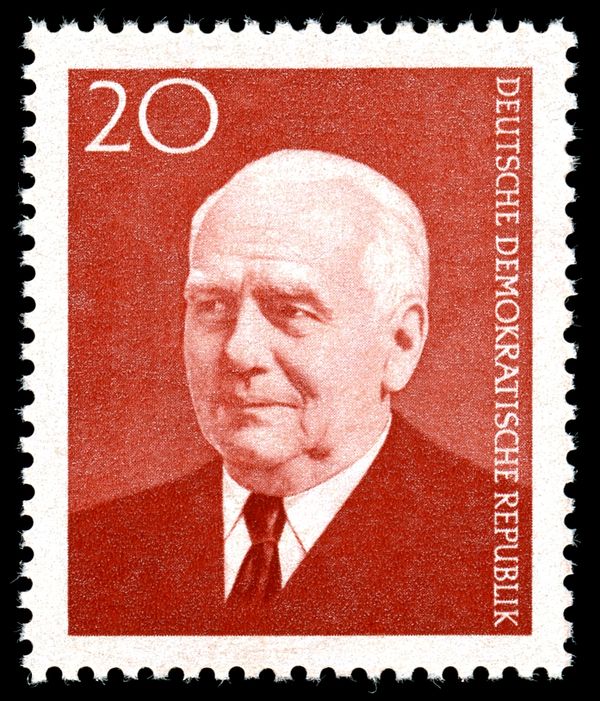 Wilhelm Pieck (1876-1960), Co-founder of the Spartacist Leag
