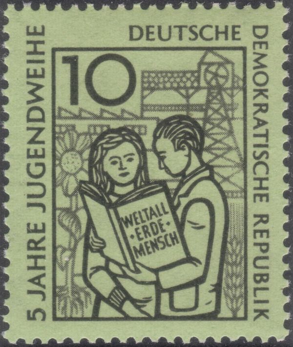 Boy and Girl with Book