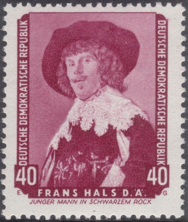 "Young Man in Black Coat", Fans Hals d. Ä.