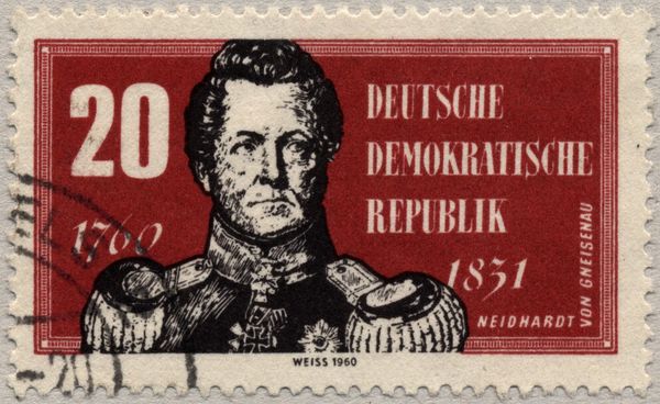 Neidhardt von Gneisenau (1760-1831)