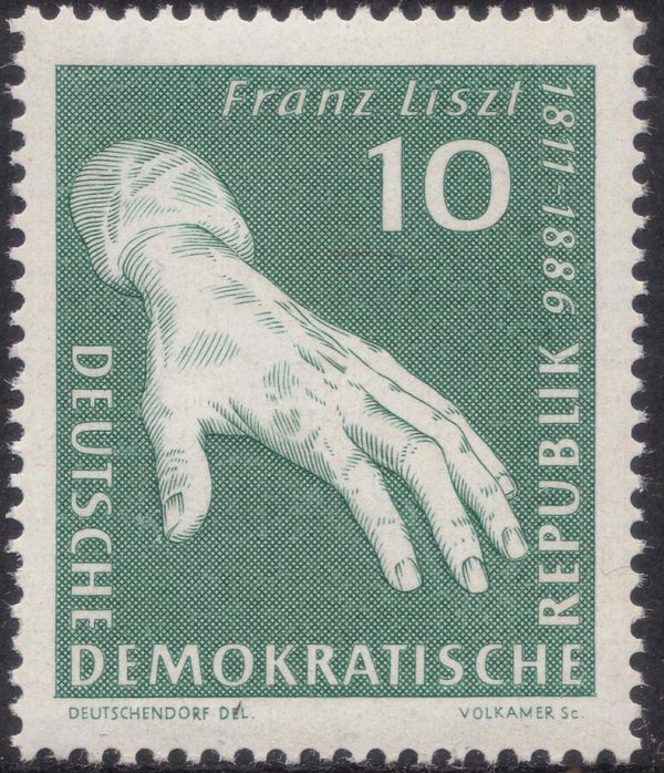 Youth-hand by Liszt