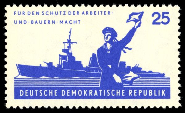 Signalman, coastal defense ship of the Navy