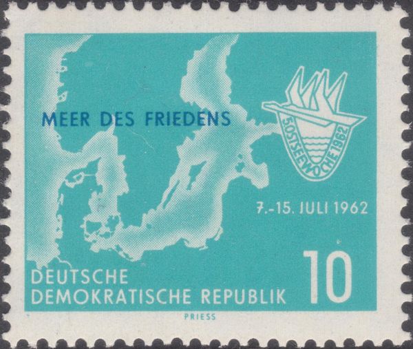 Map of the Baltic Sea