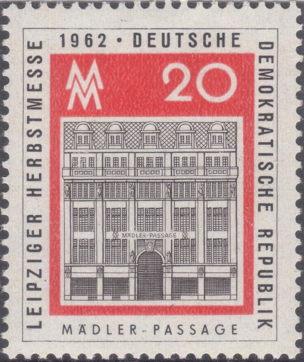 Entrance to the Mädler-Passage, Leipzig