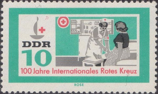 Red Cross nurse