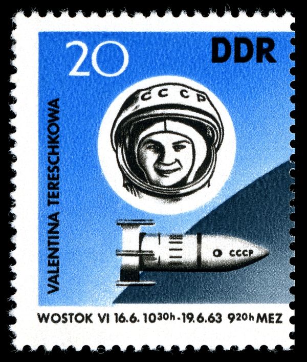V. Tereschkova and 'Vostok 6'