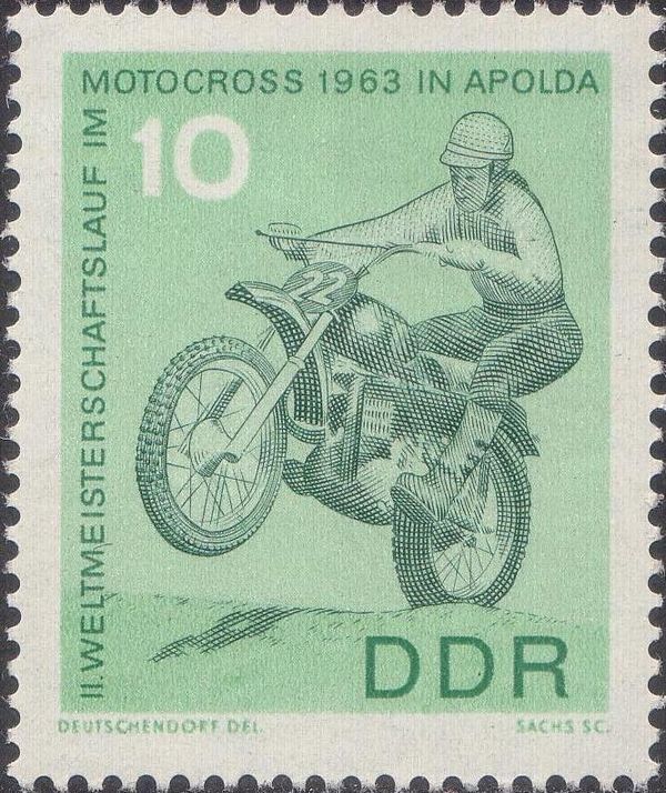Moto-cross riders