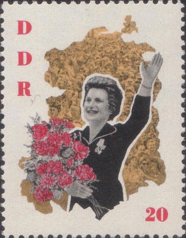Tereshkova at rally