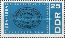 Stamp Imprint of the First International Workers Association