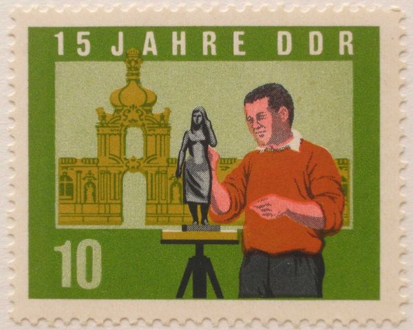 Sculptor, the Zwinger of Dresden