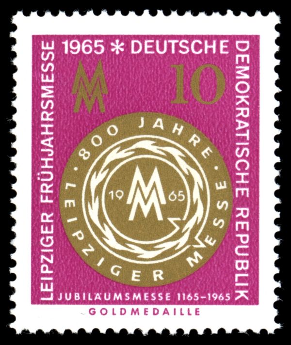 Gold Medal of the Leipzig Fair Office, Front