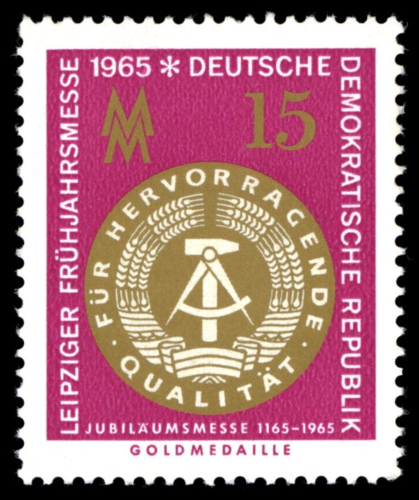 Gold Medal of the Leipzig Fair Office, Back