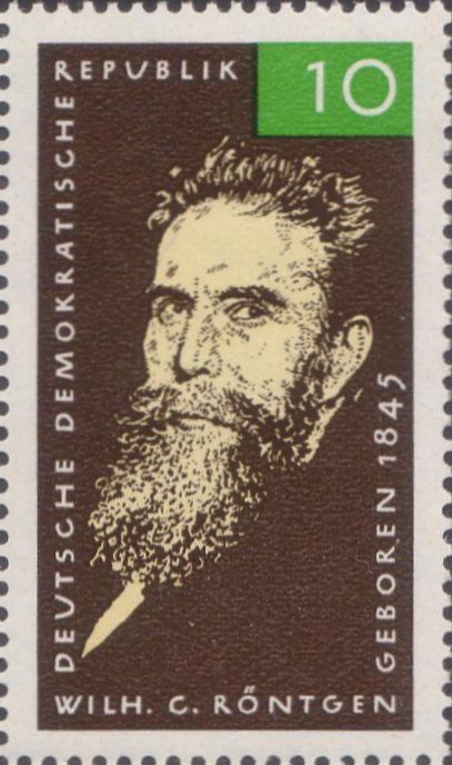 120th Birthday of Wilhelm C. Röntgen (1845-1923)