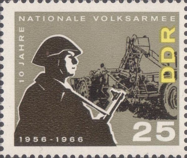 Soldier and Potato Harvester