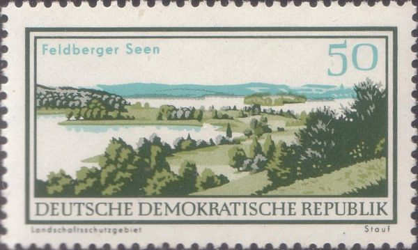 Feldberger Lakes in Mecklenburg