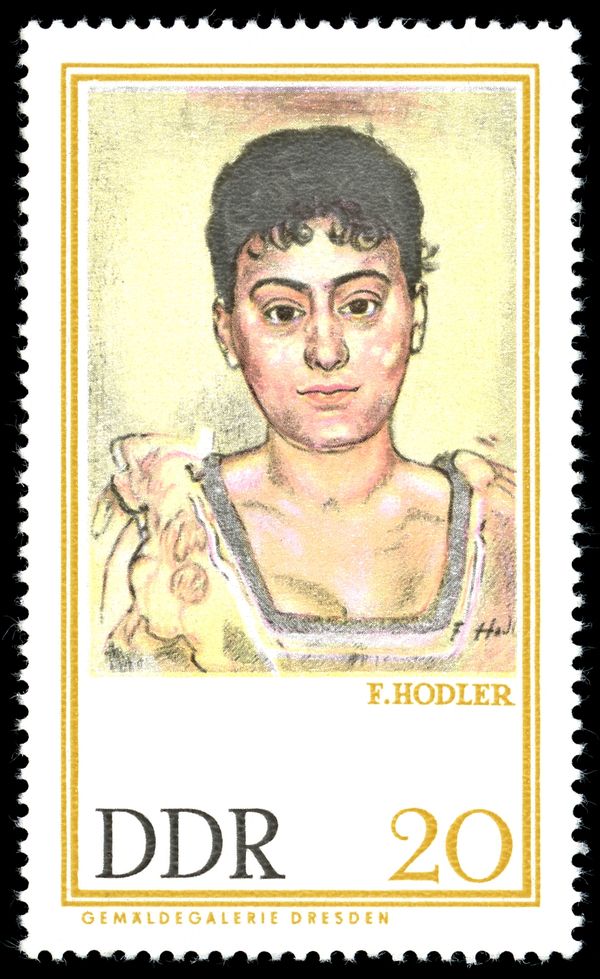 Portrait of a Girl, Ferdinand Hodler
