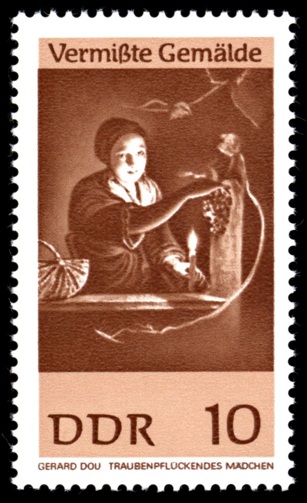 Girl with Grapes, Gerrit Dou