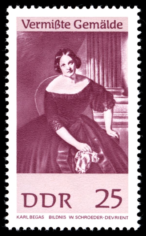 Portrait of W. Schroeder-Devrient, Karl Begas
