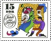 The Witch Frees Jorinde and Taunts Him That Joringel Is Gone