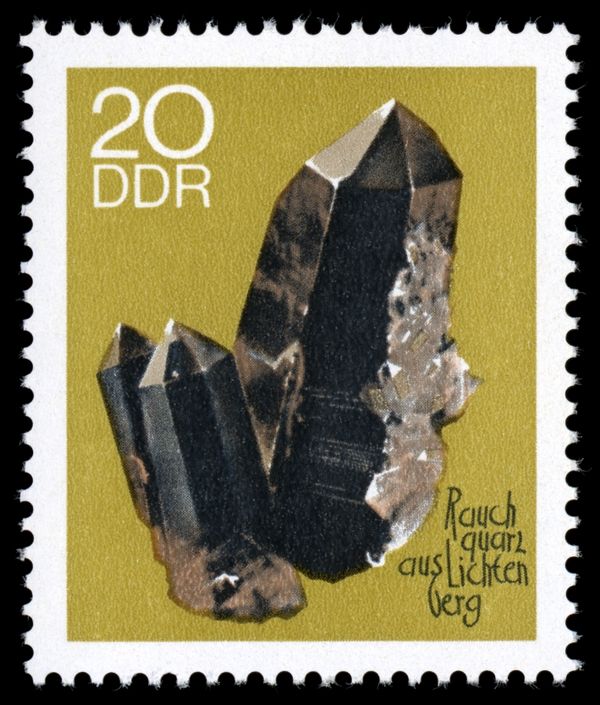 Smoky Quartz, Lichtenberg (Thuringia)