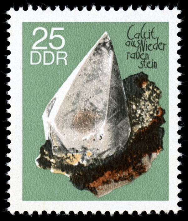 Calcite, Niederrabenstein (Erzgebirge)