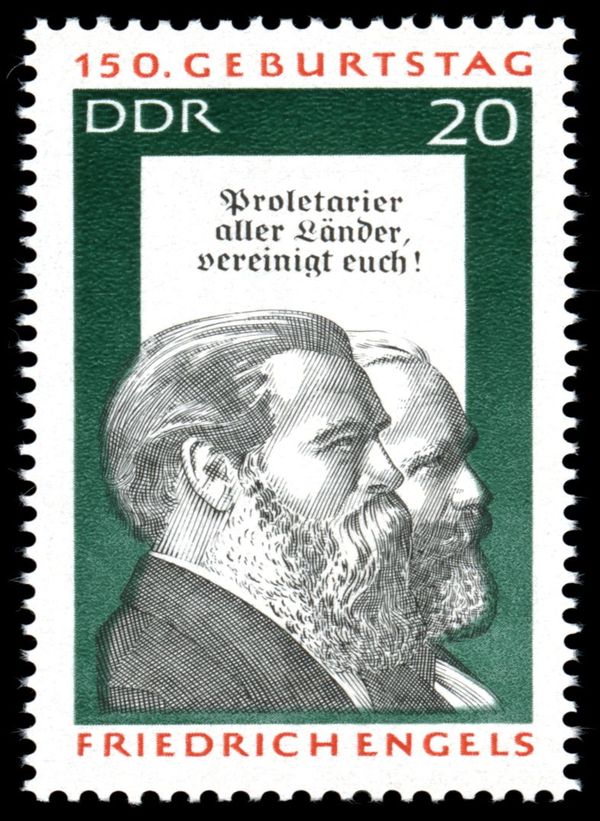 Engels, Marx