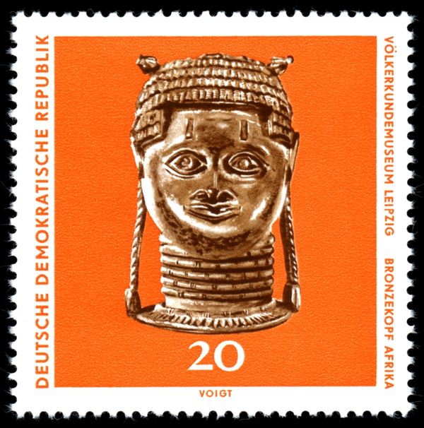 Woman's Head (Bronze) from Nigeria (18th century)
