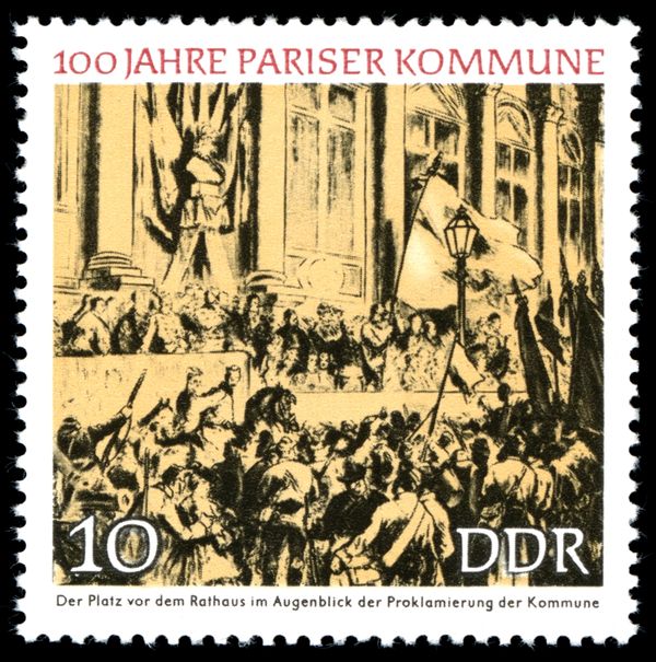 Proclamation of the Commune in the Town Square