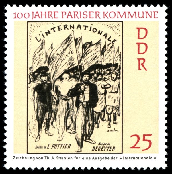 Drawing for the Magazine Internationale, Théophile Steinlen