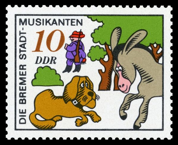 The Ass Meets the Dog, Also Running Away