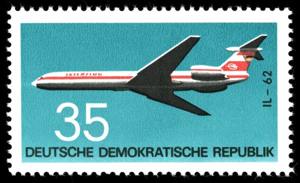 Jetliner Ilyushin Il-62