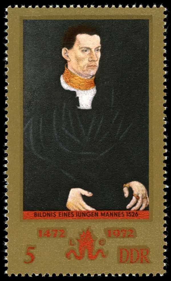 Portrait of a Young Man, Lucas Cranach sen.