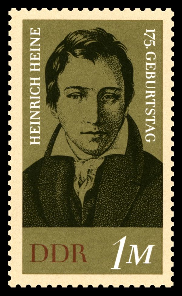 175th Birth Anniversary of Heinrich Heine (1797-1856)