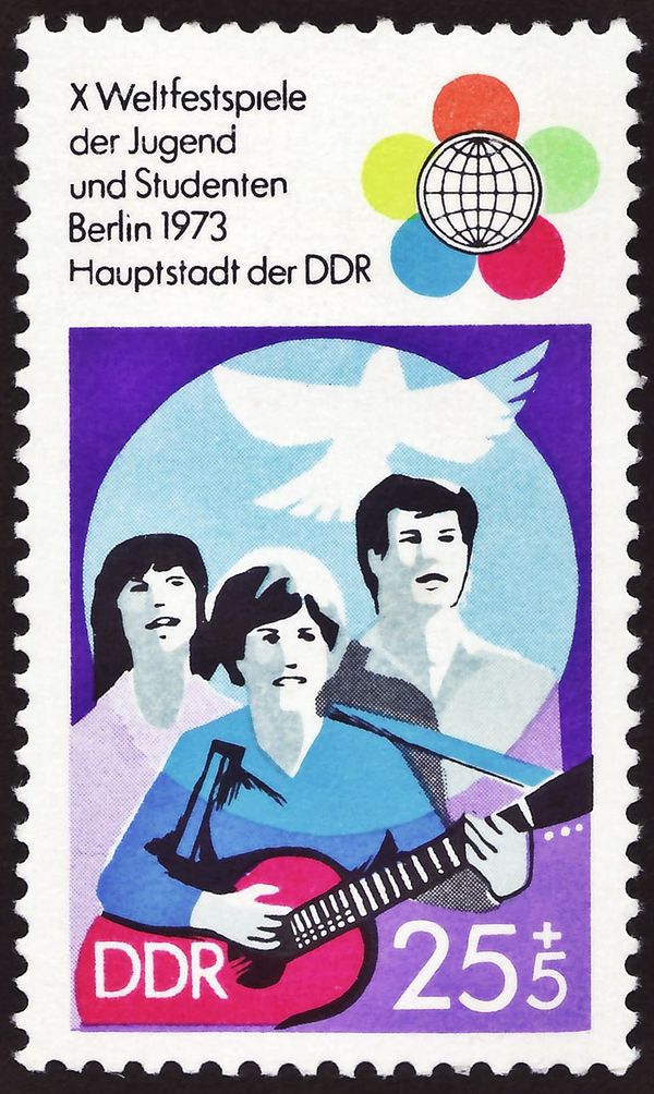Youth, peace dove