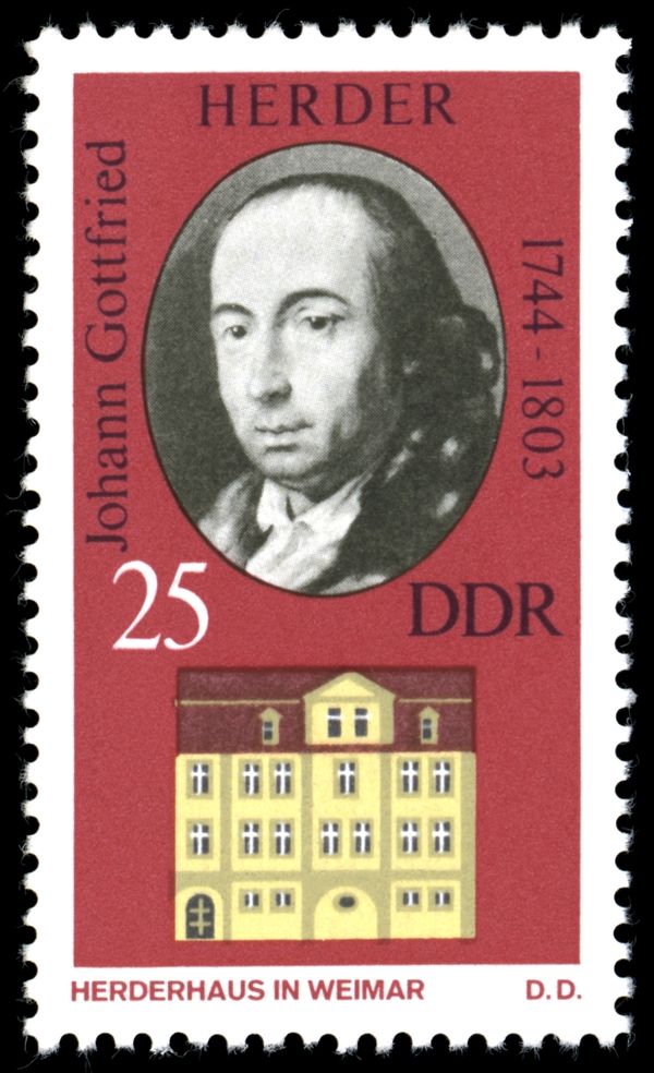 Johann Gottfried Herder (1744-1803)