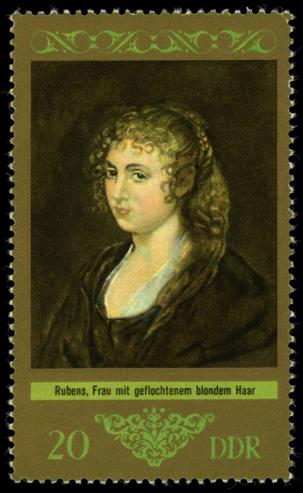 Woman with Braided Blond Hair, Peter Paul Rubens