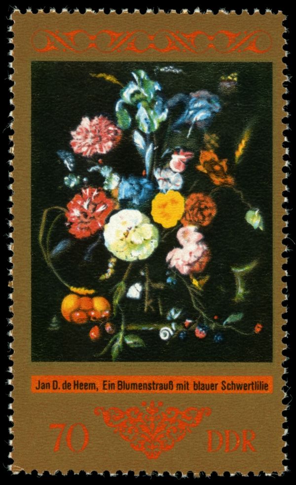 A Bouquet of Blue Iris, Jan Dividsz de Heem